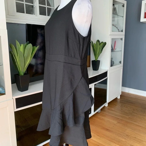 **NEW A•B•S Collection Sleeveless Ruffle Dress - Picture 2 of 9